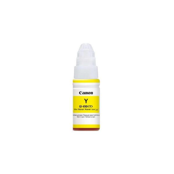 Чернила Canon GI-490 PIXMA G1400/G2400/G3400 Yellow 70ml