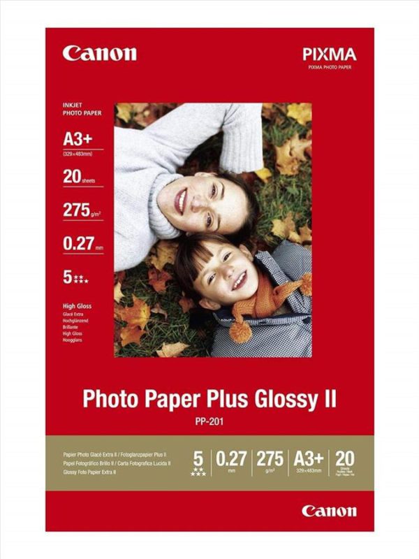 Бумага Canon A3+ Photo Paper Glossy PP-201, 20л