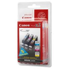 Картридж Canon CLI-521 Bundle (C,M,Y) MP540/630