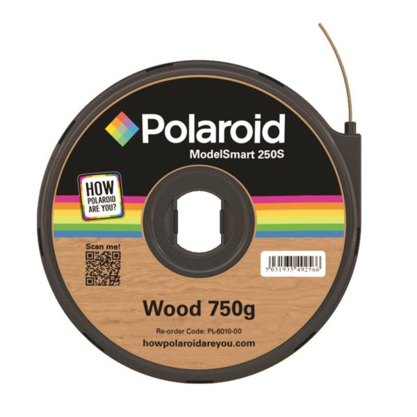 Картридж с нитью 1.75мм/0.75кг WOOD Polaroid ModelSmart 250s, цвет дерево