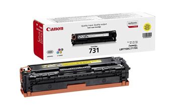 Картридж Canon 731 LBP7100/7110/8230/8280 Yellow (1500 стр)