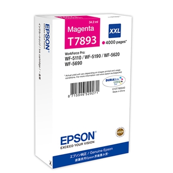 Картридж Epson WF-5110/WF-5620 magenta XXL (4000 стр)