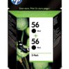Картридж HP No.56 Black 2-pack