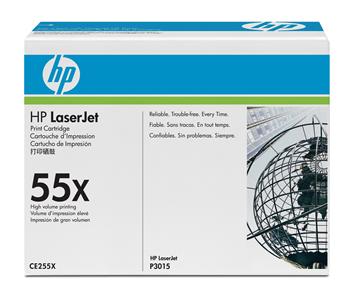 Картридж HP 55X LJ P3015/M521/M525 Black (12500 стр)