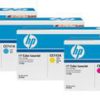 Заправка картриджа HP 307A  CE741A Cyan для принтера Color LaserJet CP5220, CP5225, CP5225dn, CP5225n