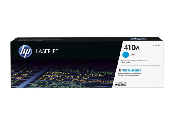 Заправка картриджа HP 410A  CF411A Cyan для принтера Color LaserJet Pro MFP M477fdw, M452dn, M452nw, M477fdn, MFP M477fnw, M377fdw