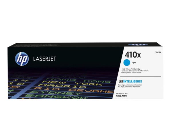 Картридж HP 410X CLJ Pro M377/M452/M477 Cyan (5000 стр)