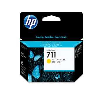 Картридж HP No.711 DesignJet 120/520 Yellow