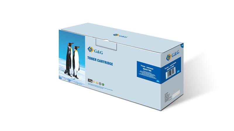 Картридж G&G для Canon LBP-7200/8340/8350 Cyan -CC531A (2900стр)