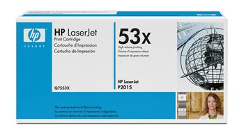 Картридж HP 53X LJ P2014/2015/M2727 Black (7000 стр)