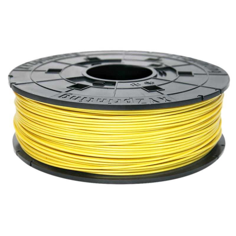 Катушка с нитью 1.75мм/0.6кг ABS XYZprinting Filament для da Vinci, желтый