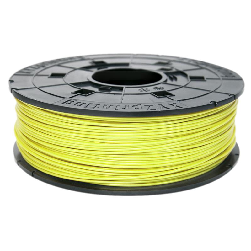 Картридж с нитью 1.75мм/0.6кг ABS XYZprinting Filament для da Vinci, неоново-желтый