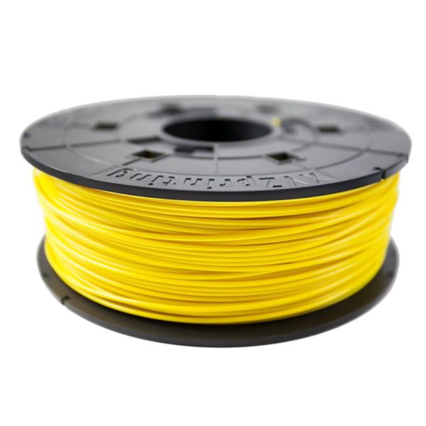 Картридж с нитью 1.75мм/0.6кг ABS XYZprinting Filament для da Vinci, желтый