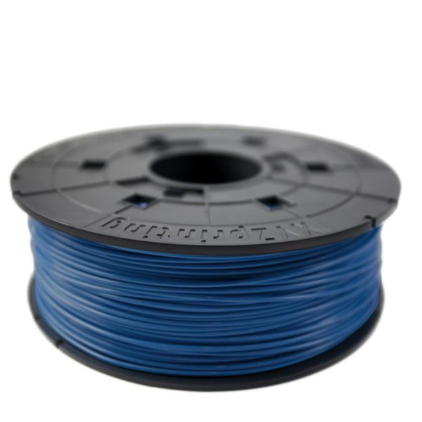 Картридж с нитью 1.75мм/0.6кг ABS XYZprinting Filament для da Vinci, серебристо-синий