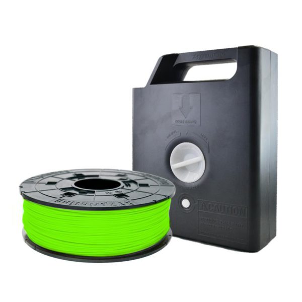 Картридж с нитью 1.75мм/0.6кг PLA XYZprinting Filament для da Vinci, неоново-зеленый