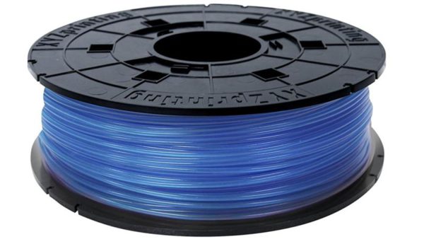 Катушка с нитью 1.75мм/0.6кг PLA XYZprinting Filament для da Vinci, прозрачный синий