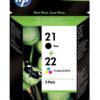 Картридж HP No.21/22 Black/Tri-color Combo Pack