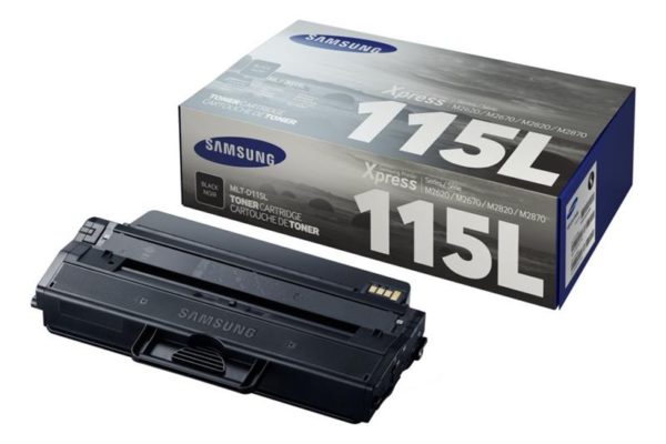 Заправка картриджа Samsung MLT-D115L Black для принтера Samsung SL-M2620D, SL-M2870FD, SL-M2820ND Повышенной емкости