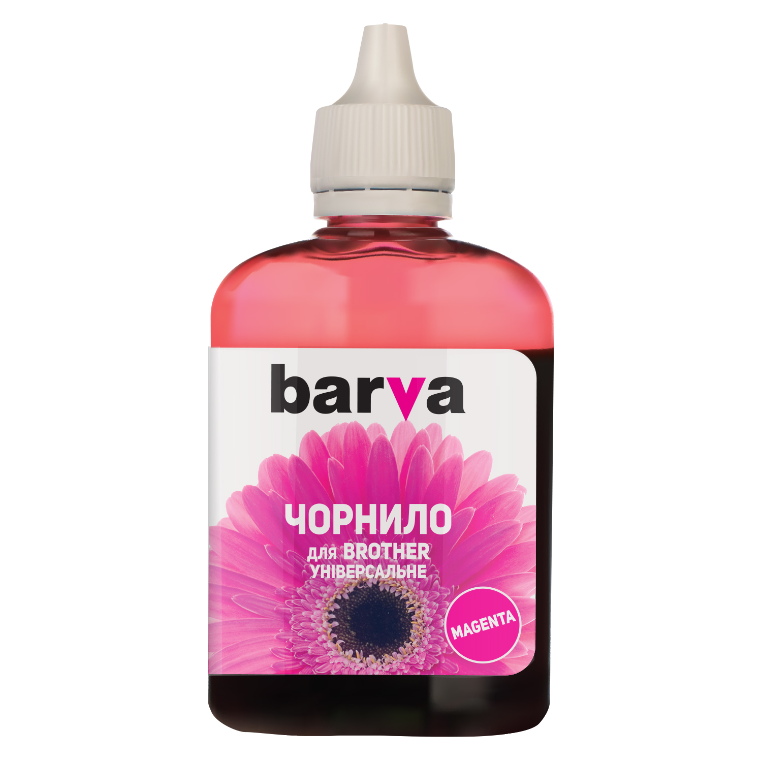 ЧЕРНИЛА BARVA BROTHER Универсальные №5 MAGENTA 90 г (BU5-481)