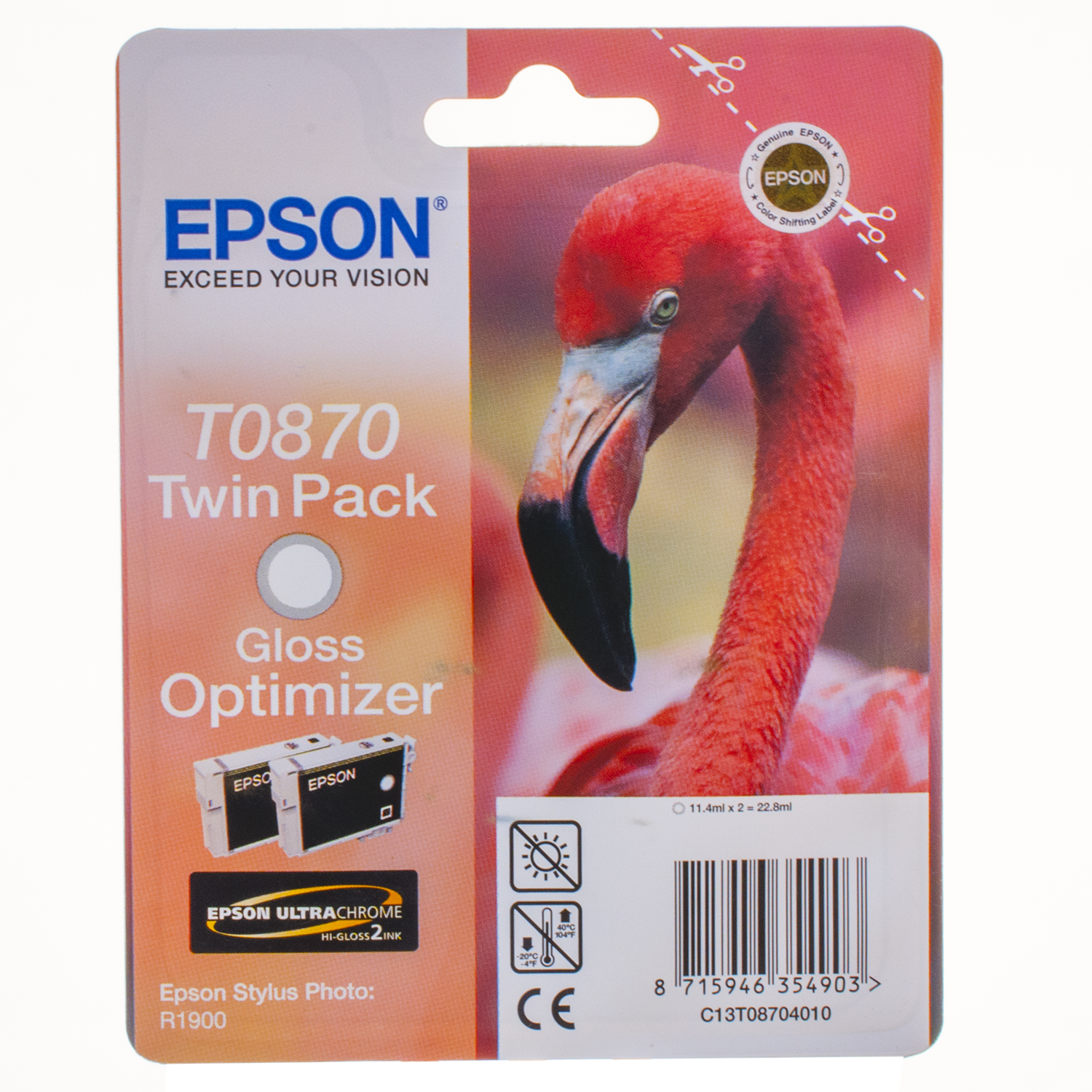 КАРТРИДЖ EPSON T08704010 GLOSS OPTIMISER (C13T08704010)