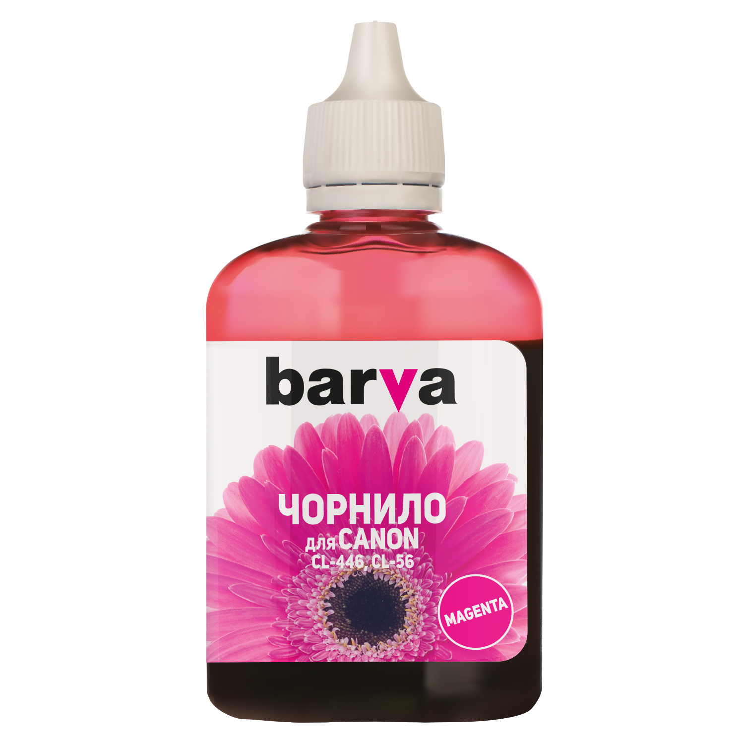 ЧЕРНИЛА BARVA CANON CL-446/CL-56 (E404/E414/MG2440/IP2840) MAGENTA 90 г (C446-439)