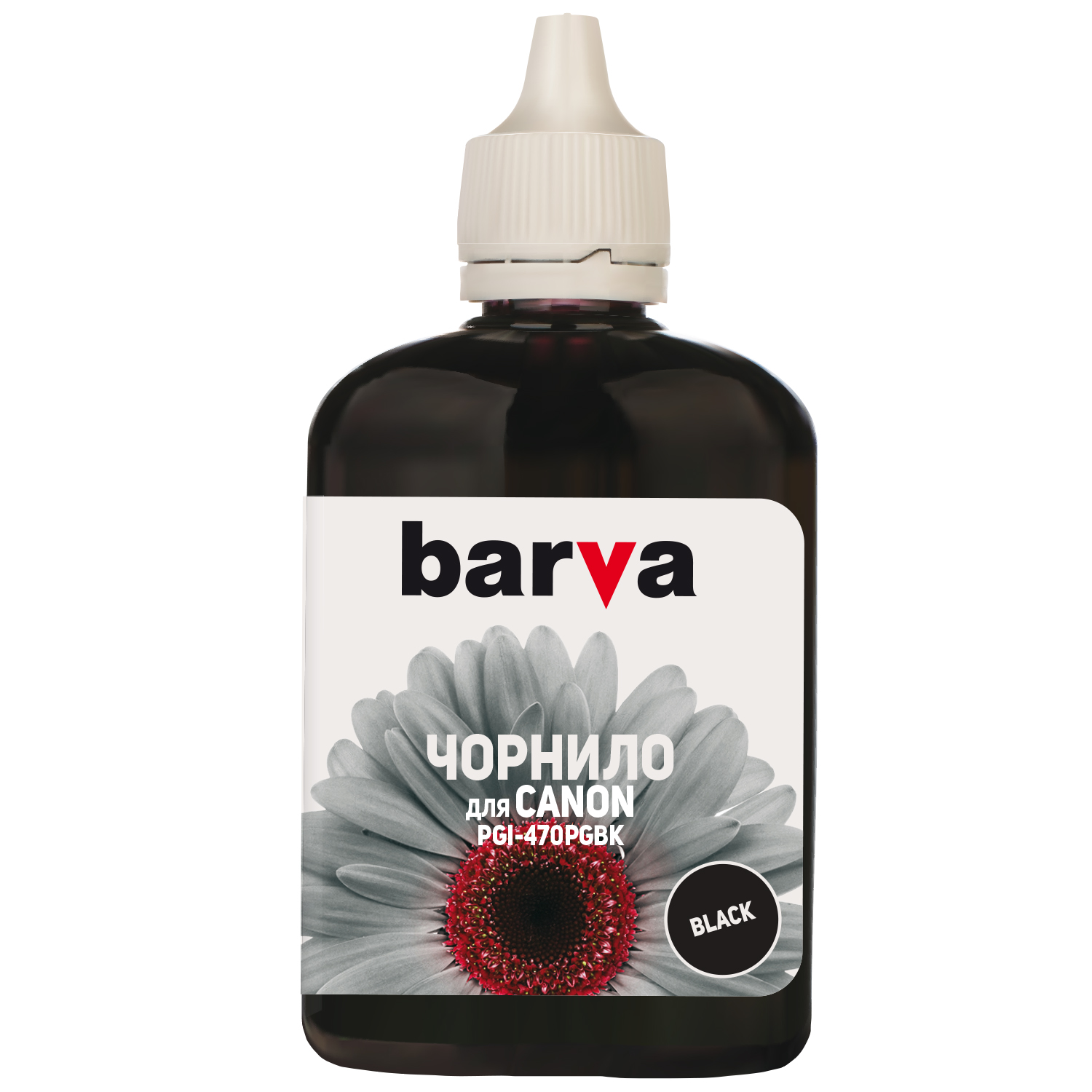 ЧЕРНИЛА BARVA CANON PGI-470 (MG5740) BLACK 90 г ПИГМЕНТ (C470-552)