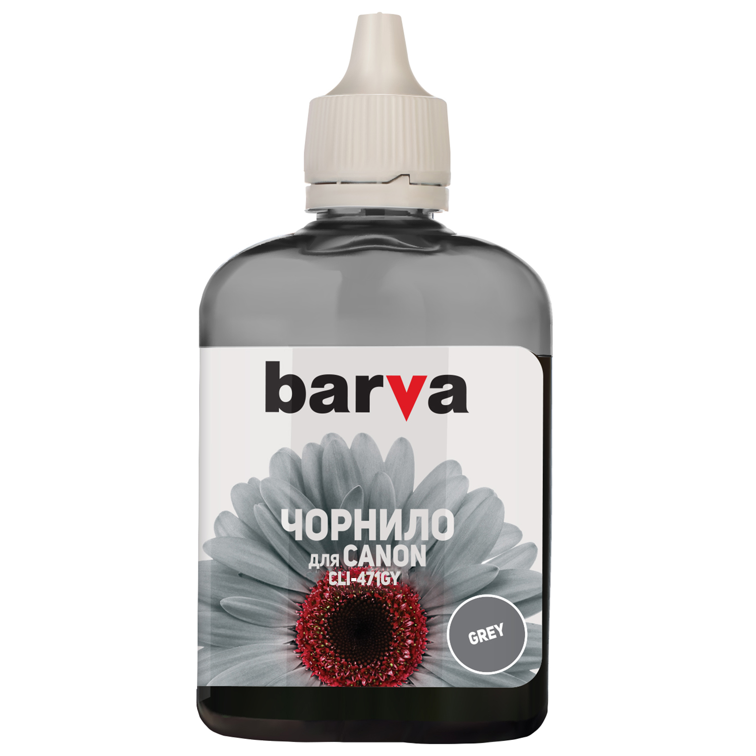 ЧЕРНИЛА BARVA CANON CLI-471 (TS8040) GREY 90 г (C471-557)