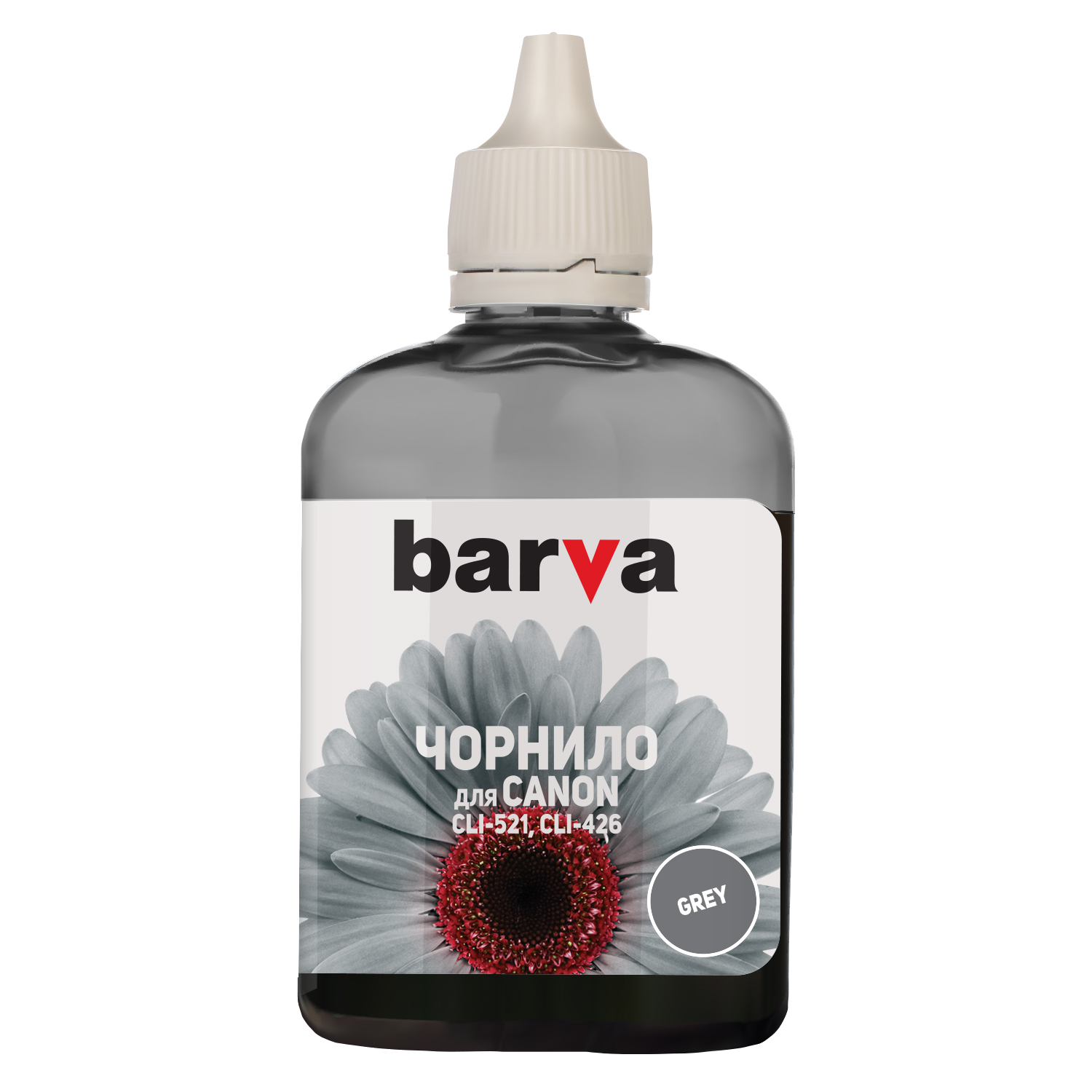 ЧЕРНИЛА BARVA CANON CLI-521/CLI-426 (MG6140/MG7140) GREY 90 г (C521-469)