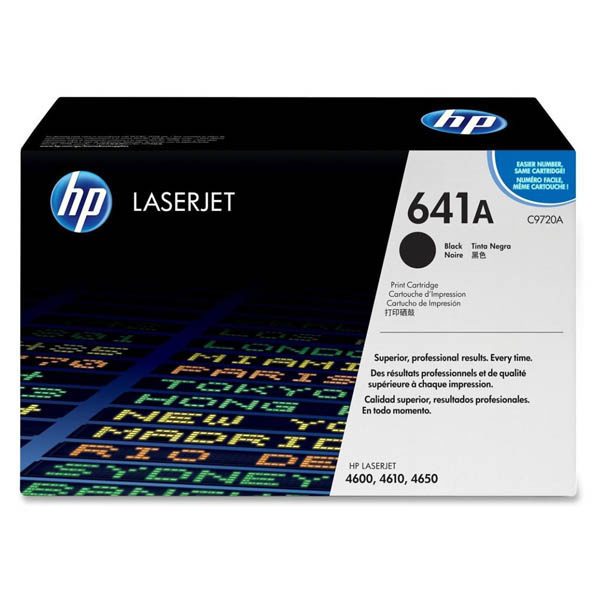 Заправка картриджа HP 641A C9720A Black для принтера Color LaserJet 4600, 4600n, 4600dn, 4610n, 4650