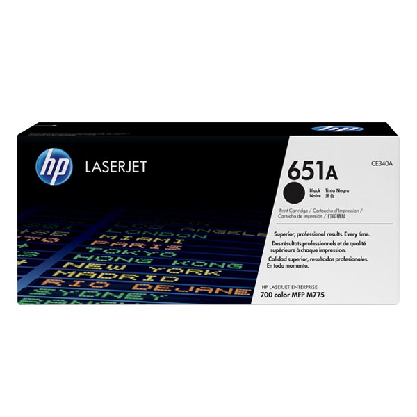 Заправка картриджа HP 651A  CE340A Black для принтера LaserJet Enterprise M775dn, M775f, M775z, M775z