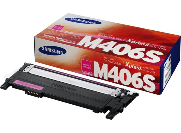 Заправка картриджа Samsung  CLT-M406S Magenta  для принтера Samsung SL-C480/ SL-C410W/ SL-C480W/ CLP-360/ 365/ SL-C460W/ CLX-3300/ 3305/ 3305FN color