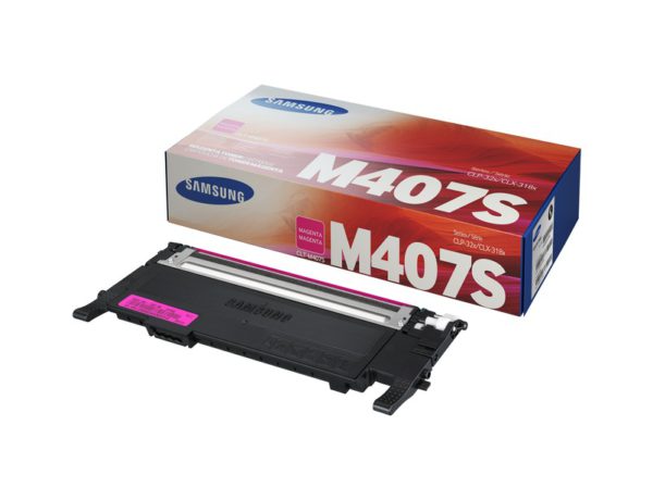 Заправка картриджа Samsung  CLT-M407S Magenta для принтера Samsung CLP-320/ 320N/ 325, CLX-3185/ 3185N/ 3185FN color