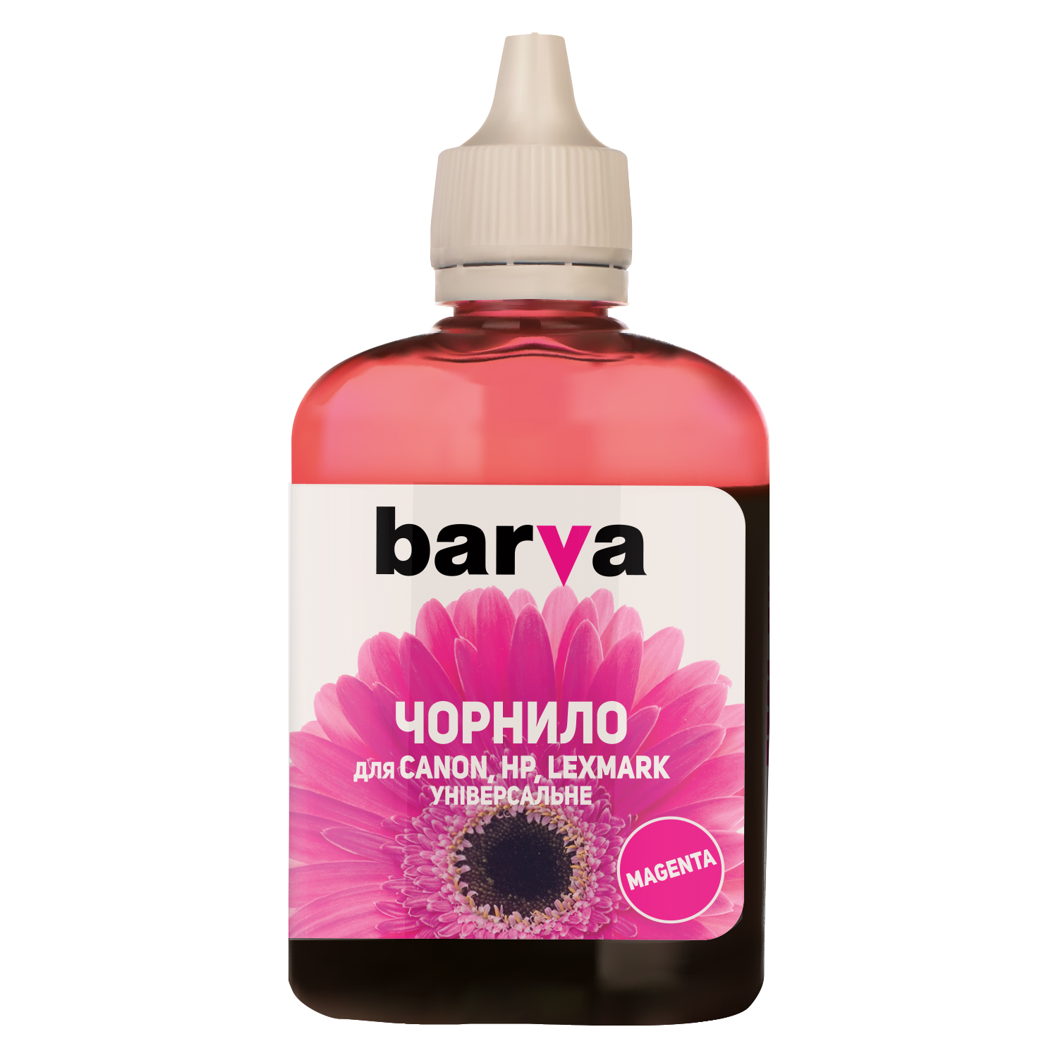 ЧЕРНИЛА BARVA CANON/HP/Lexmark Универсальные №4 MAGENTA 90 г (CU4-473)