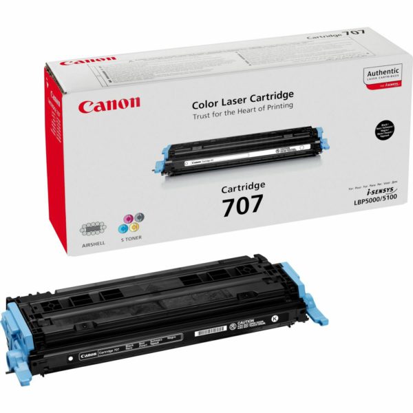 Заправка картриджа Canon 707 Black для принтера LBР5000, LBР5100