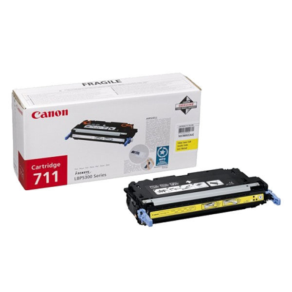 Заправка картриджа Canon 711 Yellow  для принтера i-SENSYS MF9220Cdn, MF9280Cdn