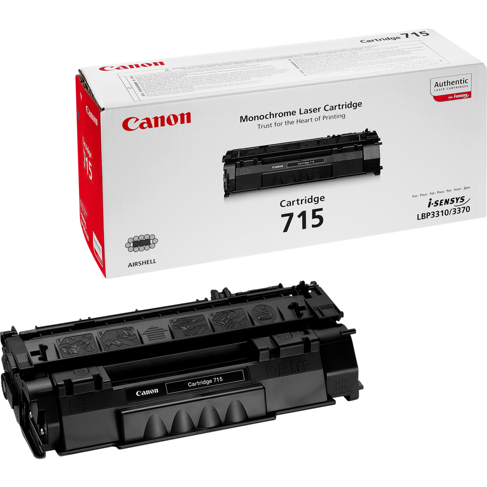 Заправка картриджа Canon 715  для принтера LBP-3370, LBP3310