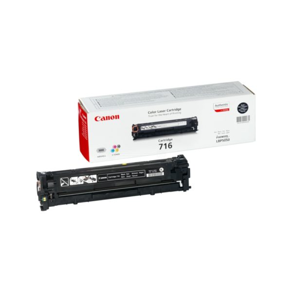 Заправка картриджа Canon 716 Black для принтера LBP-5050, LBP5970, LBP5975, МF8030Cn, МF8040Cn, МF8050Cn, МF8080Cw