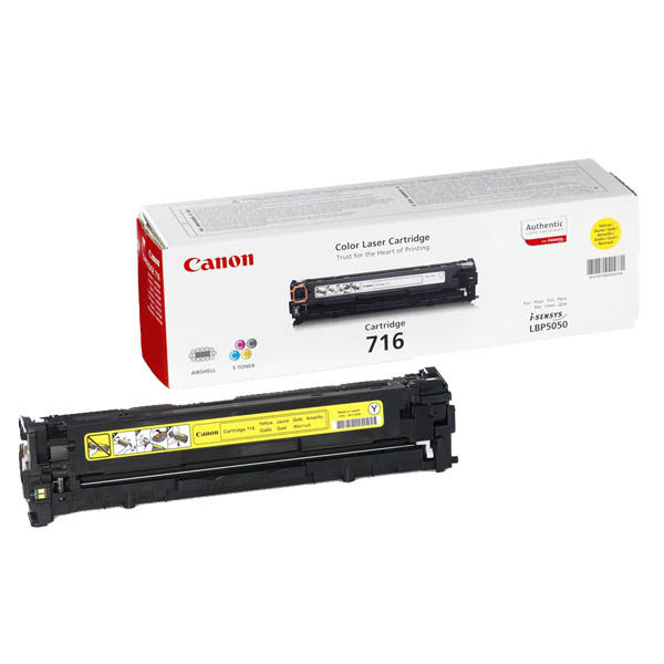 Заправка картриджа Canon 716 Yellow для принтера LBP-5050, LBP5970, LBP5975, МF8030Cn, МF8040Cn, МF8050Cn, МF8080Cw