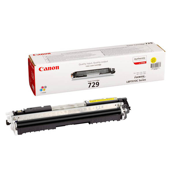 Заправка картриджа Canon 729 Yellow для принтера LBP7018C, LВP7010C