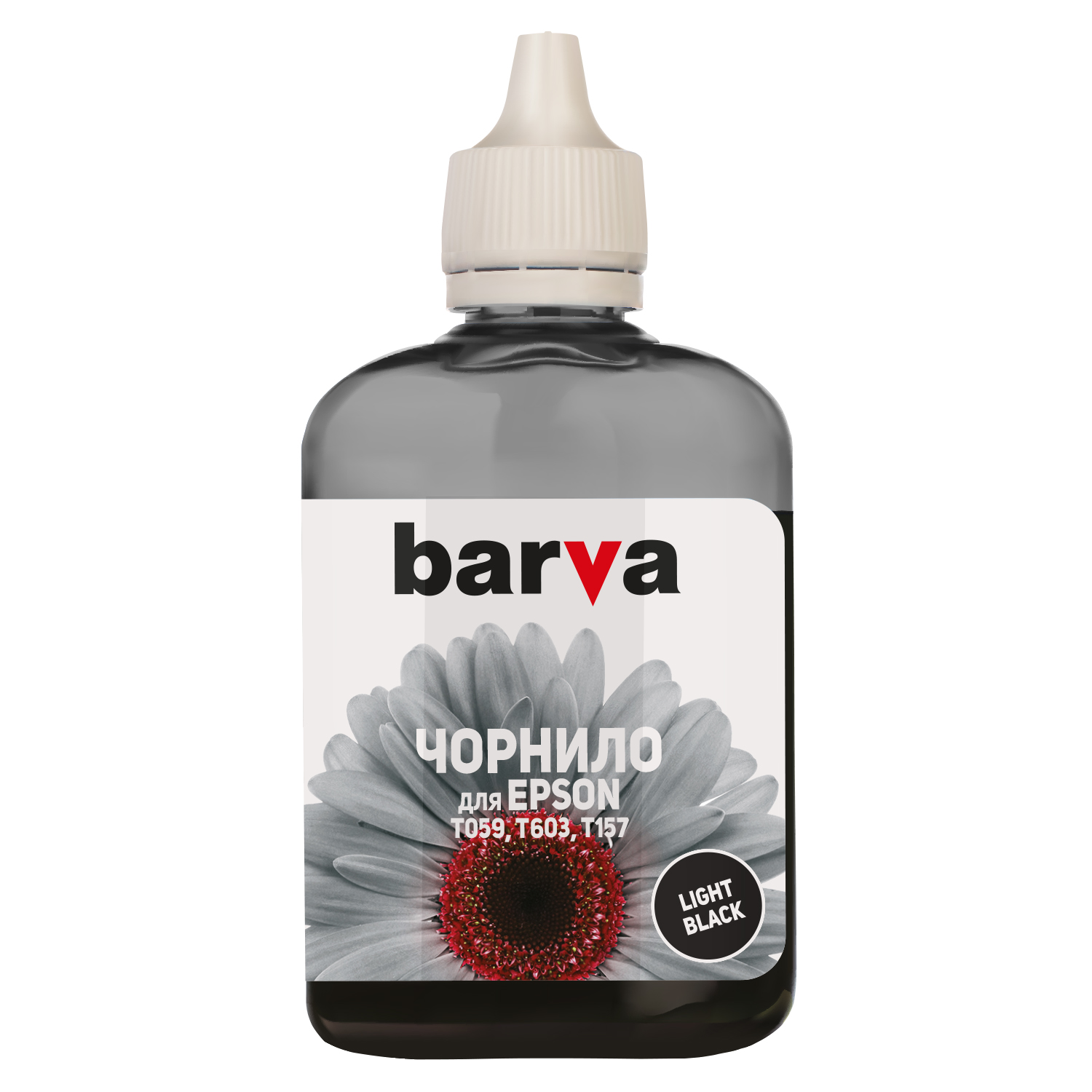 ЧЕРНИЛА BARVA EPSON T0597 (R2400) LIGHT BLACK 90 г (E059-446)