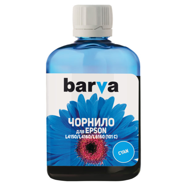 ЧЕРНИЛА BARVA ДЛЯ ФАБРИК ПЕЧАТИ EPSON L4150/L4160 (101) CYAN 100 мл (E101-559)