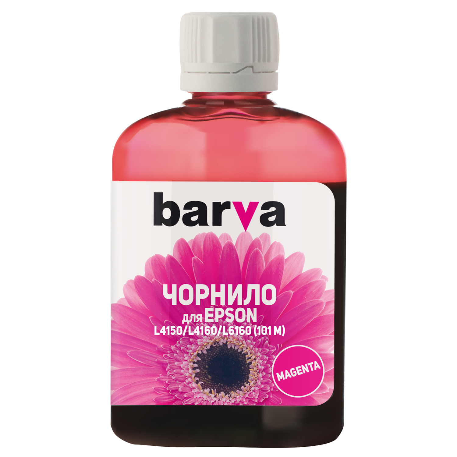 ЧЕРНИЛА BARVA ДЛЯ ФАБРИК ПЕЧАТИ EPSON L4150/L4160 (101) MAGENTA 100 мл (E101-600)