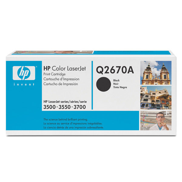 Заправка картриджа HP 308A Q2670A Black для принтера Color LaserJet 3550, 3500, 3700