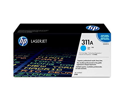 Заправка картриджа HP 311A Q2681A Cyan для принтера Color LaserJet 3700n, 3700dn