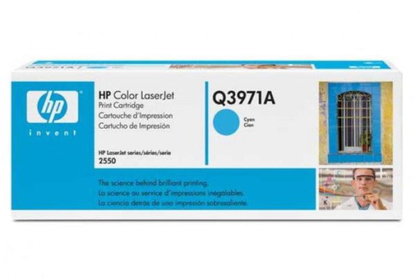 Заправка картриджа HP 122A  Q3971A Cyan для принтера Color LaserJet 2550, 2840, 2820