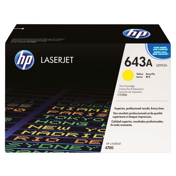 Заправка картриджа HP 643A Q5952A Yellow для принтера Color LaserJet CP5225n, CP5225dn, CP5225xh