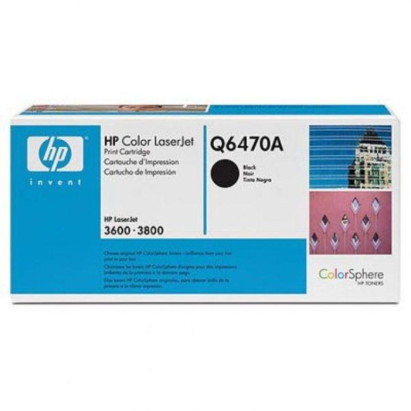 Заправка картриджа HP 501A Q6470A Black для принтера Color LaserJet CP3505, 3600, 3800