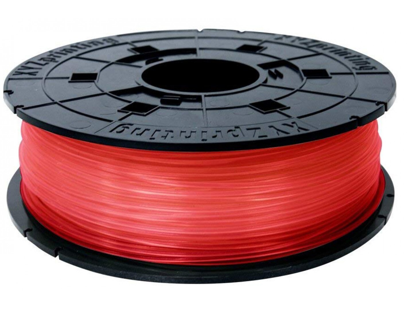 Катушка с нитью 1.75мм/0.6кг PLA XYZprinting Filament для da Vinci, прозрачный красный