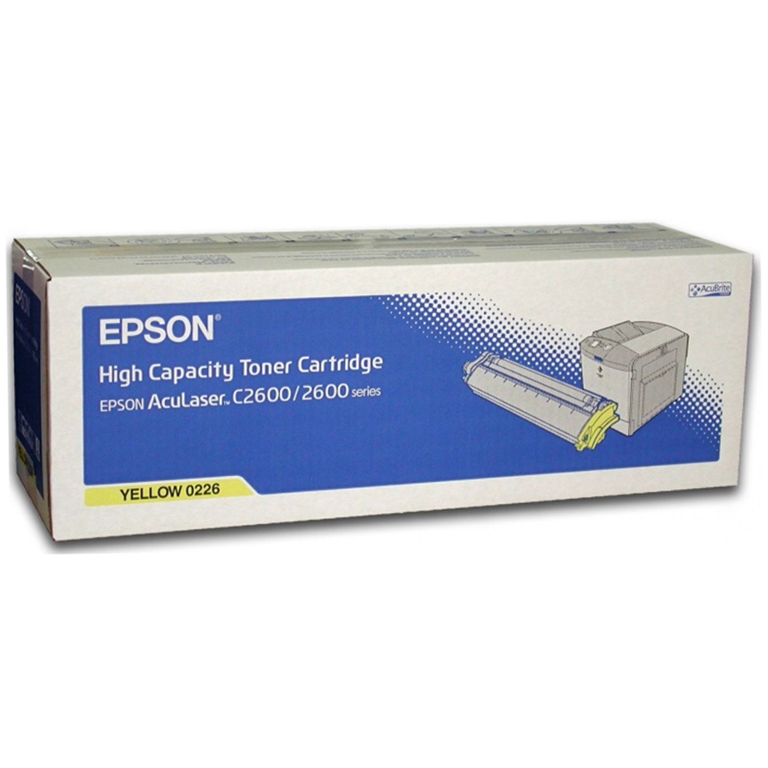 ТОНЕР-КАРТРИДЖ EPSON S050226 (AcuLaser 2600DTN) YELLOW