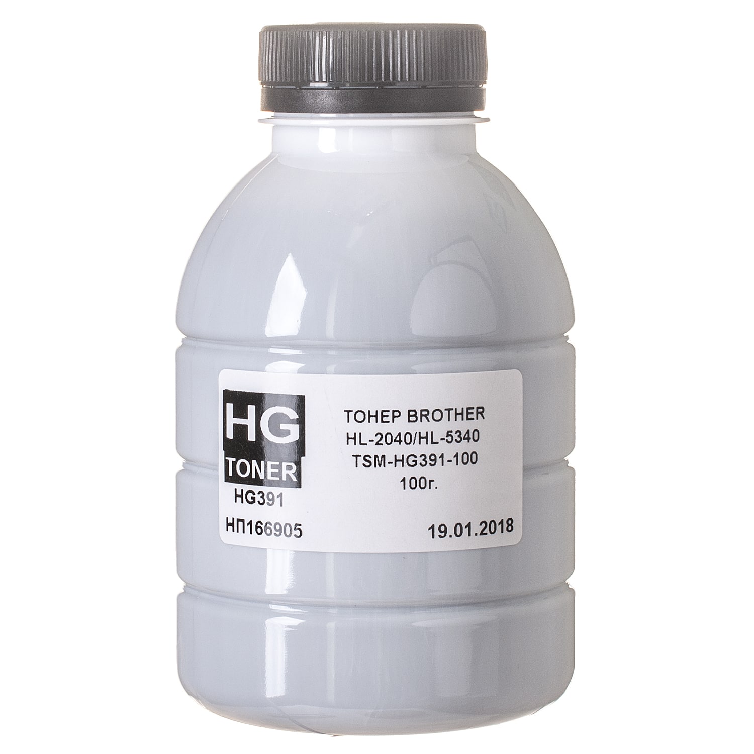 ТОНЕР BROTHER HL-2040/HL-5340 ФЛАКОН 100 г (HG391) (TSM-HG391-100) HG toner